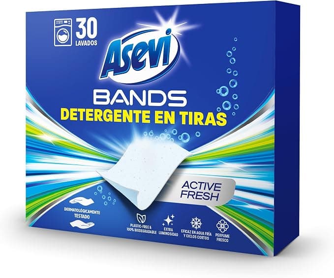 Detergente en tiras Asevi