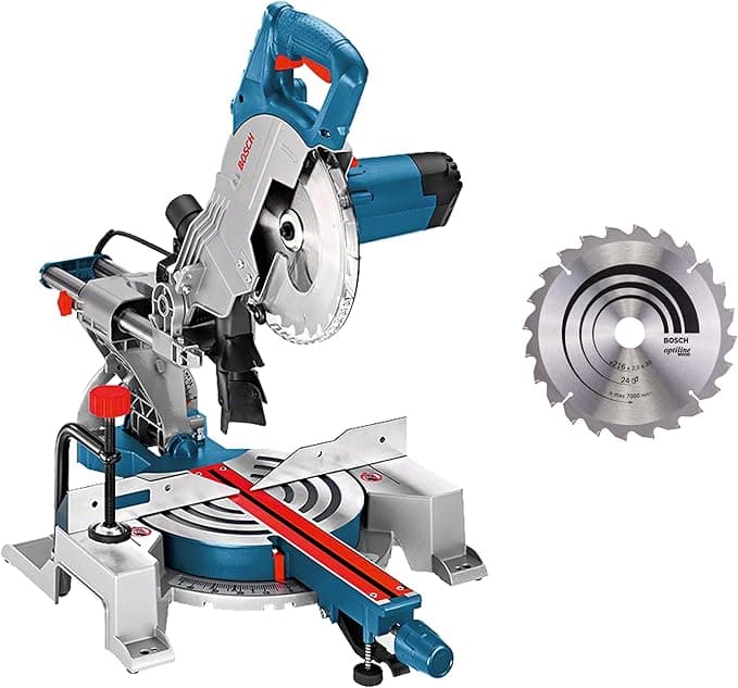 Ingletadora telescópica Bosch Professional + 2 discos
