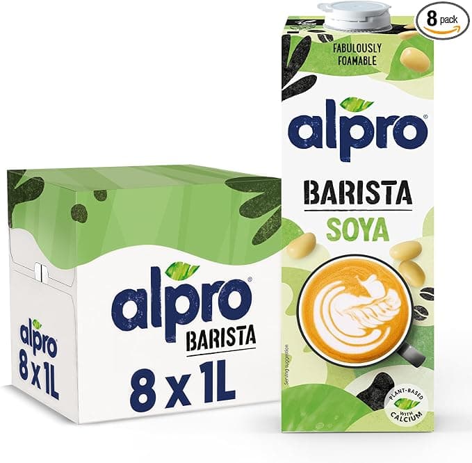 Pack 8 bricks de bebida vegetal de soja Alpro