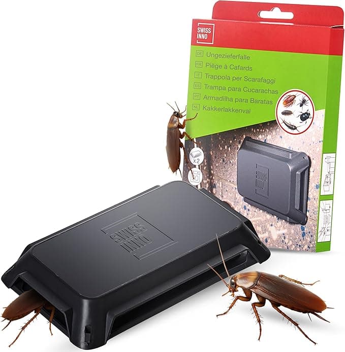 Pack 2 trampas para cucarachas SWISSINNO