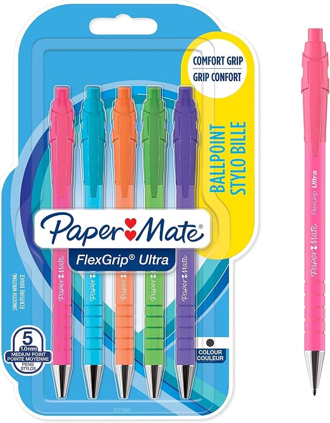 Paquete de 5 bolígrafos Paper Mate