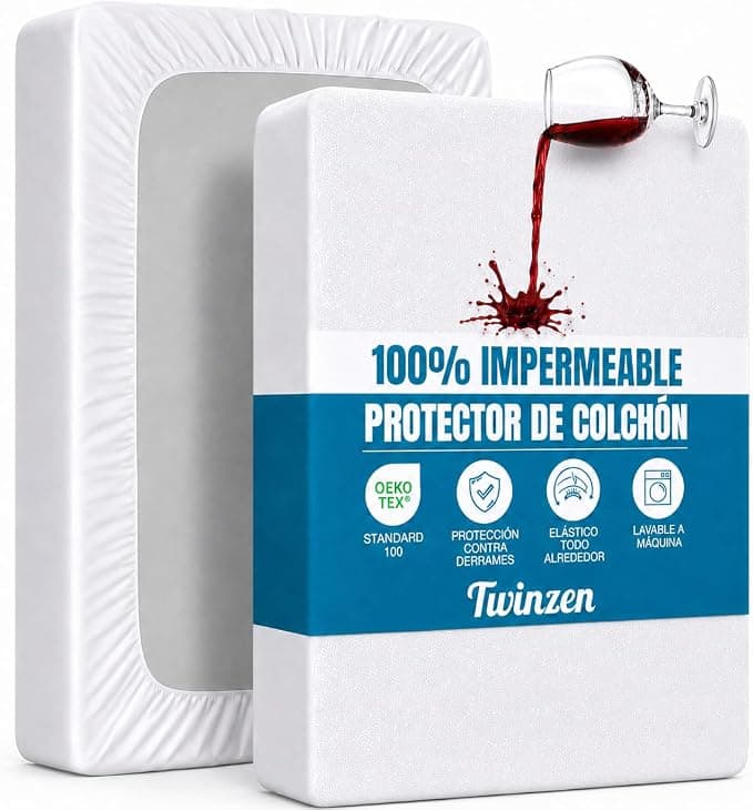 Protector de colchón impermeable Twinzen